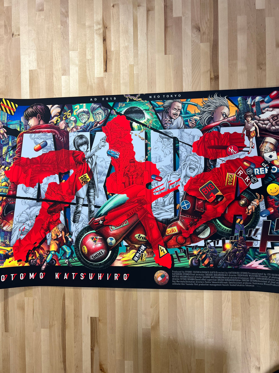 Akira (1988) - Ise Ananphada print (VARIANT) – Multitude Gallery