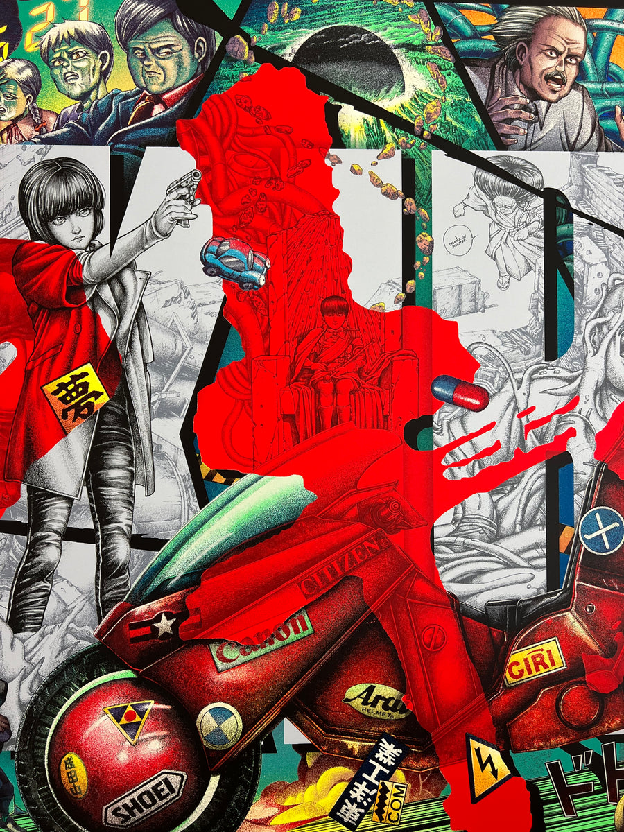 Akira (1988) - Ise Ananphada print (VARIANT) – Multitude Gallery