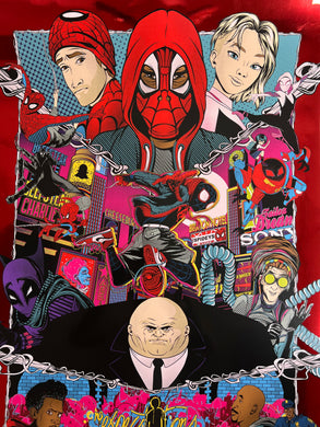 Spider-Man: Into the Spider-Verse - 2020 Mainger print RED