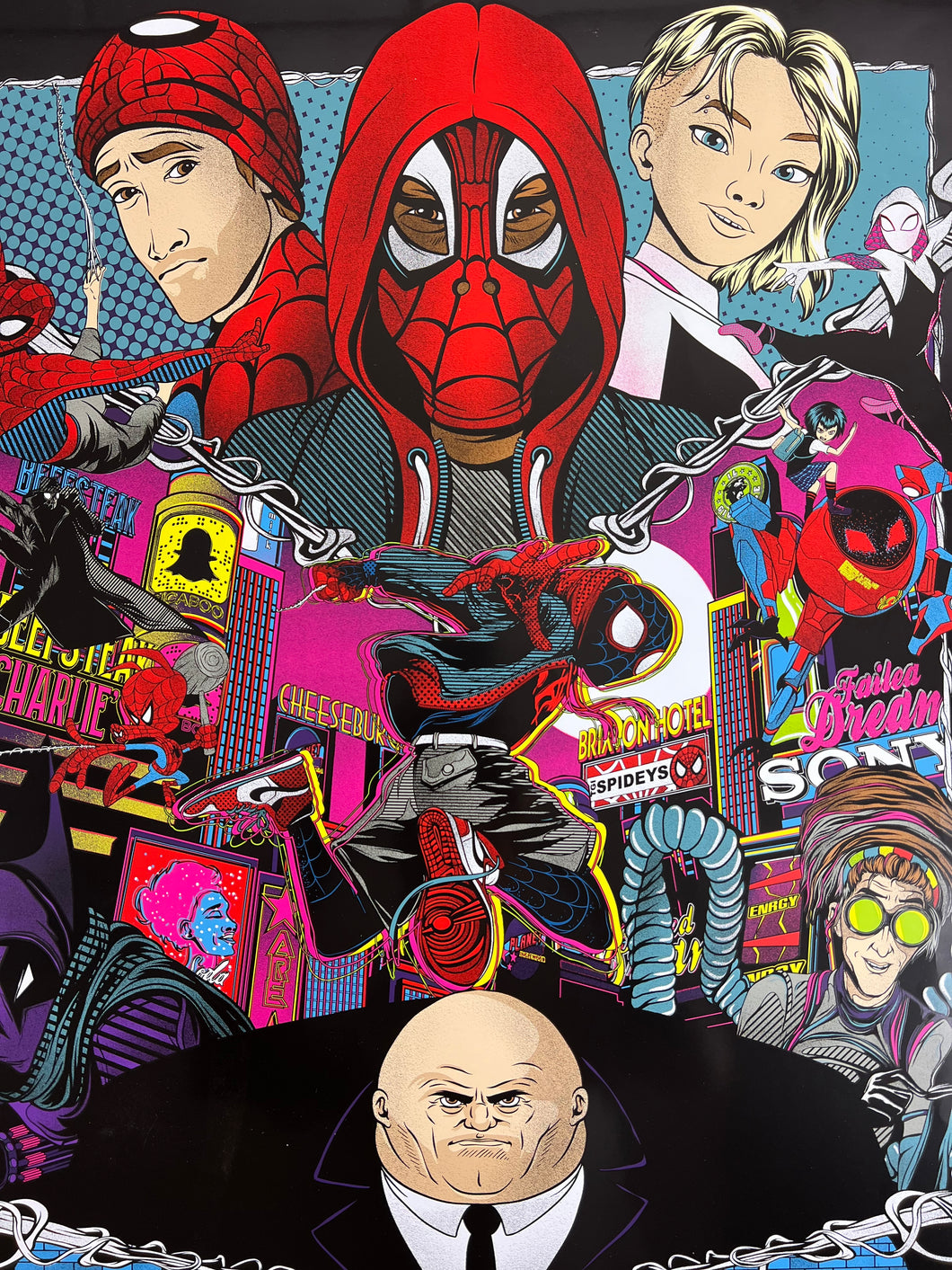 Spider-Man: Into the Spider-Verse - 2020 Mainger print BLACK