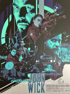John Wick - 2016 Vance Kelly print movie poster