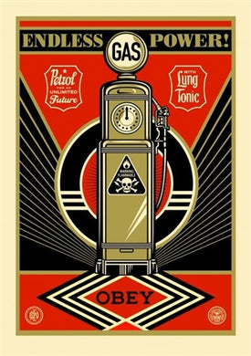 Shepard Fairey - Endless Power Provocateurs 2014 24x36 X/200
