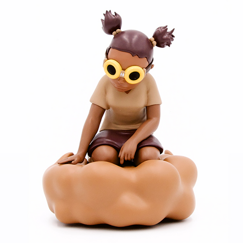 Hebru Brantley - Gaia 2021 (Sepia) Lil Mama