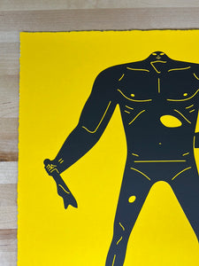 Cleon Peterson - On the Sunny Side of the Street (yellow and black) 2021