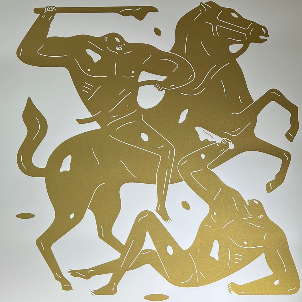 Cleon Peterson - Into The Night MMXXI (Gold/White) 2021