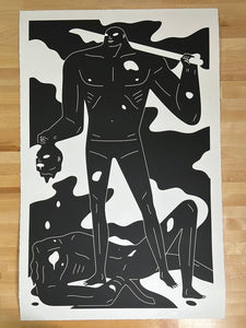 Cleon Peterson - A Perfect Trade (white) 2022