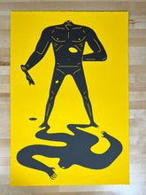 Cleon Peterson - On the Sunny Side of the Street (yellow and black) 2021