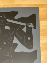 Cleon Peterson - A Perfect Trade (black on black) 2022
