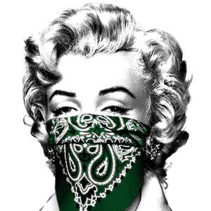 Mr. Brainwash - Stay Safe 2020 Marilyn Monroe (Green)
