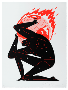Cleon Peterson - World On Fire (White) 2020